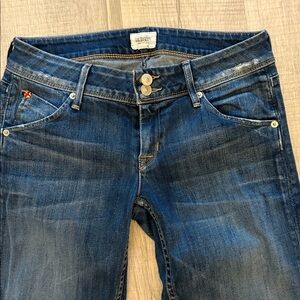 Hudson Collin Skinny Super Model Jeans Blue Denim size 26